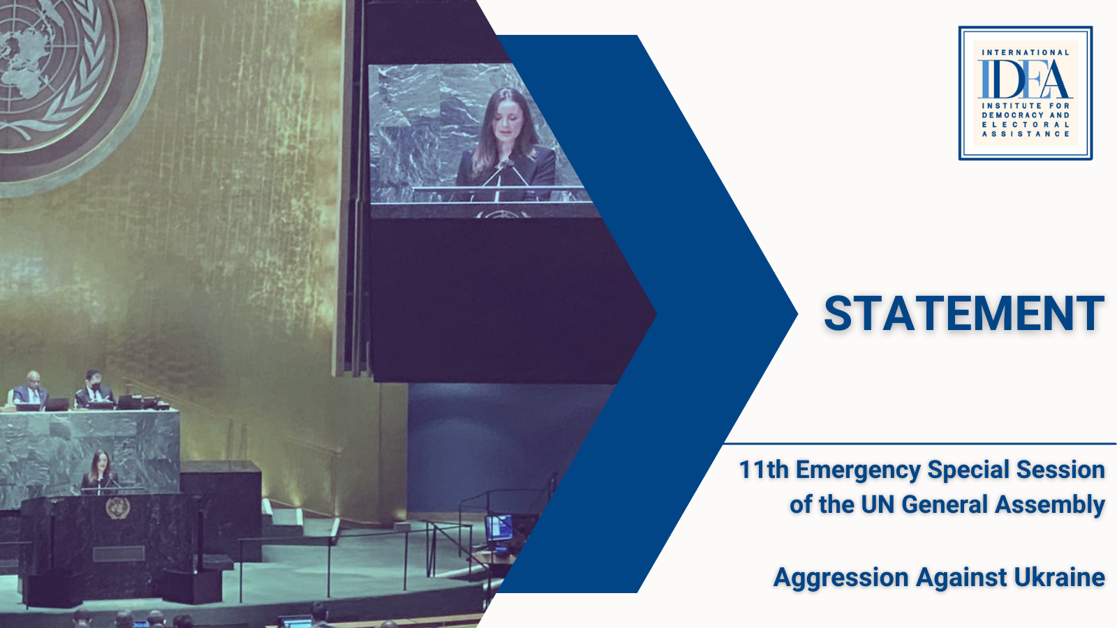 11th Emergency Special Session of the General Assembly International IDEA